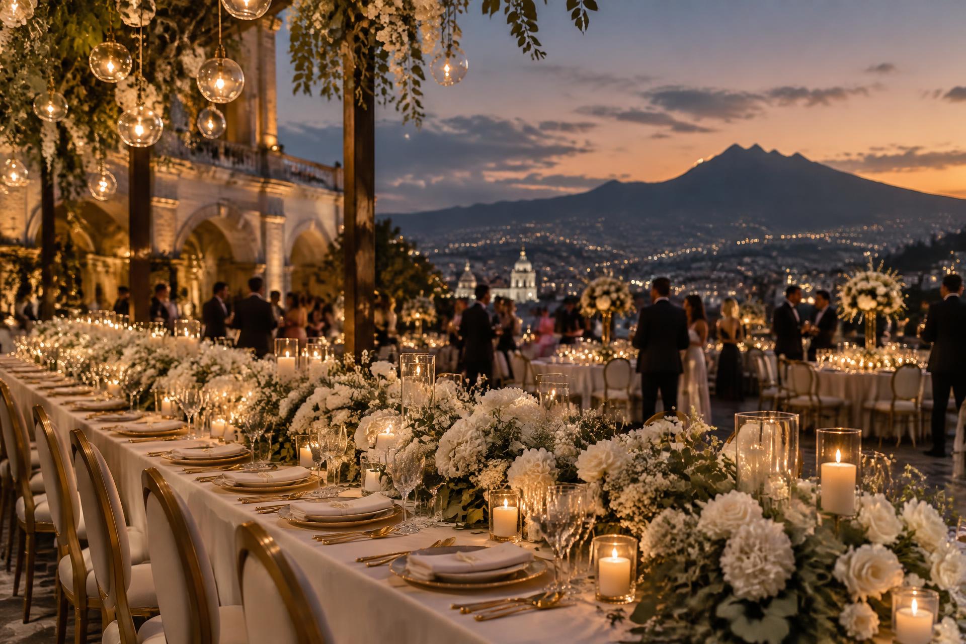 Boda al atardecer